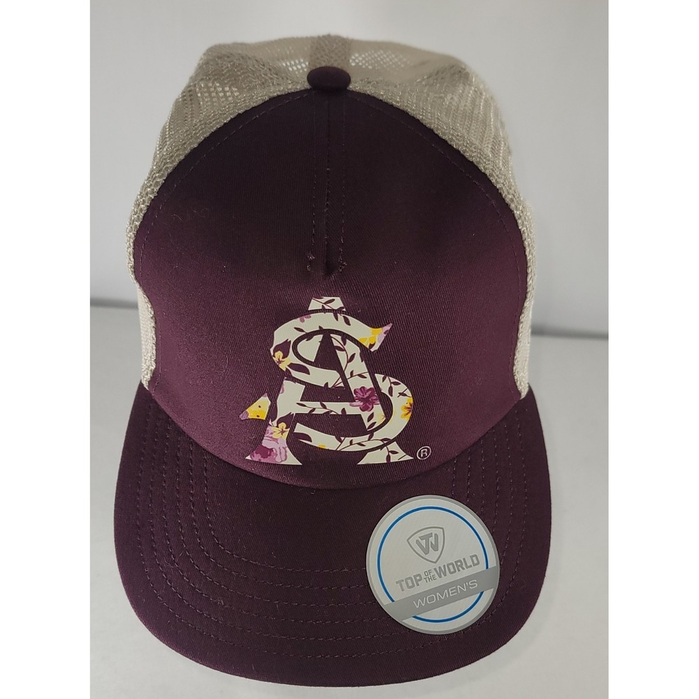 Top of the World Arizona State Sun Devils Women's Trucker Hat Strap Adjustable